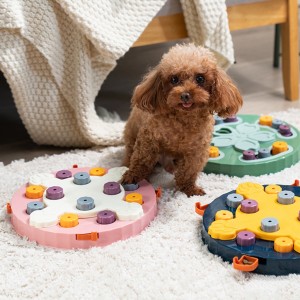 宠物互动狗粮拼图玩具猫狗训练游戏喂食器互动宠物用品
